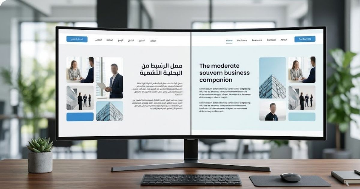 Blog Bilingual Arabic English Website — RankRush Digital Marketing Saudi Arabia