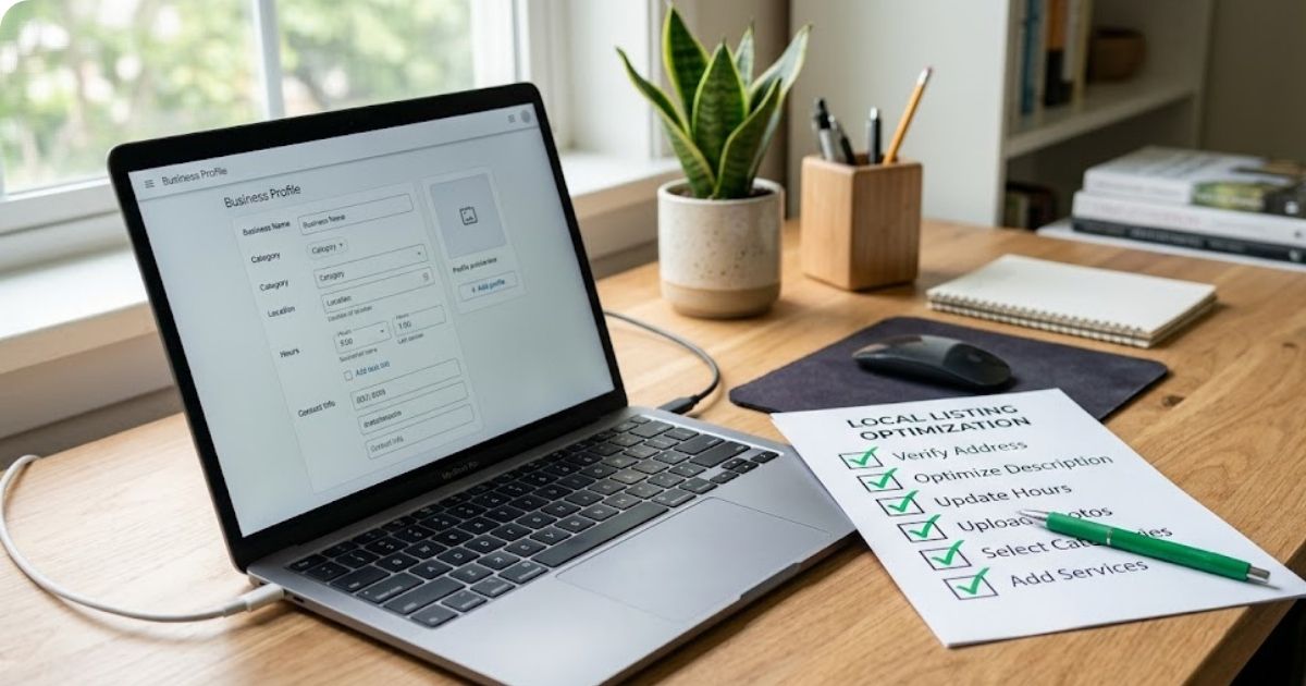Blog Gbp Optimization Checklist Saudi — RankRush Digital Marketing Saudi Arabia