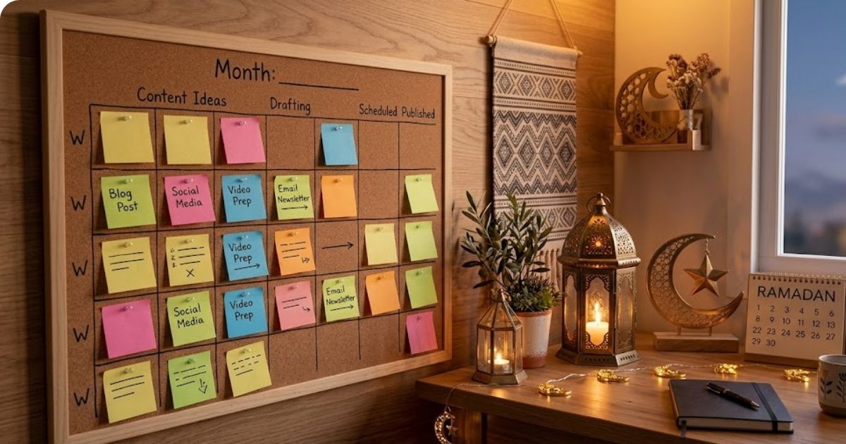 Blog Saudi Content Calendar Ramadan — RankRush Digital Marketing Saudi Arabia