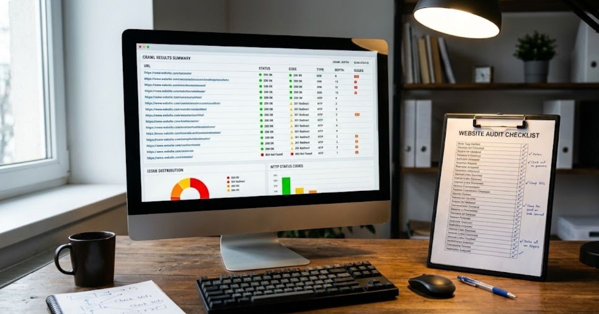 Blog Technical Seo Audit Checklist — RankRush Digital Marketing Saudi Arabia