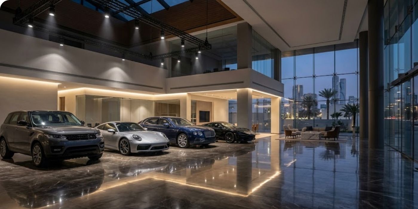 Case Study Automotive Showroom KSA — RankRush Digital Marketing Saudi Arabia