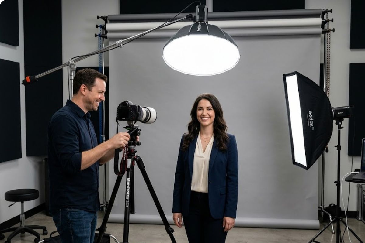 Photo Headshot Professional Portrait KSA — RankRush Digital Marketing Saudi Arabia