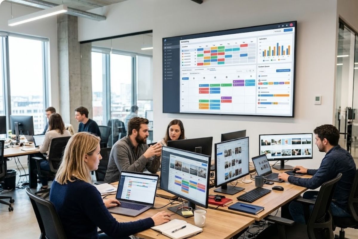 Smm Social Media Management Dashboard KSA — RankRush Digital Marketing Saudi Arabia