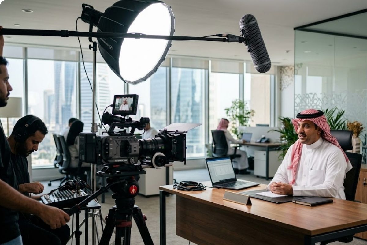 Video Corporate Production KSA — RankRush Digital Marketing Saudi Arabia