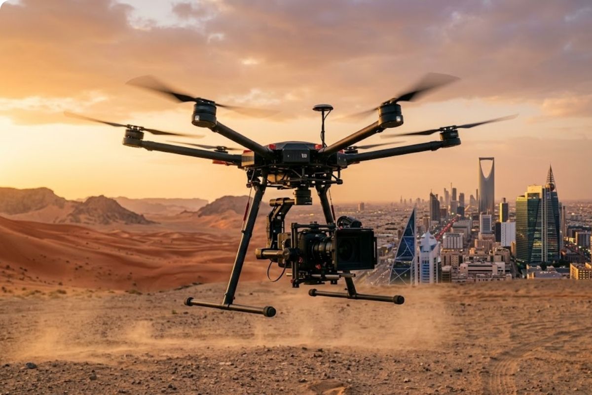 Video Drone Aerial Videography KSA — RankRush Digital Marketing Saudi Arabia